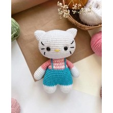 Design By Oykum Amigurumi Hello Kitty Oyuncak(Elörgüsü, Organiktir)