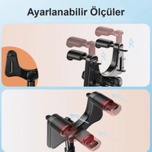 TeknoKapsül Yesido C196 Dikiz Aynasına Sabitlenen Ayarlanabilir Araç Tutucu - Siyah