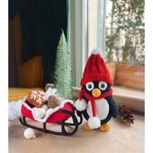 Design By Oykum Yılbaşı Hediyesi Penguen (El Örgüsüdür)