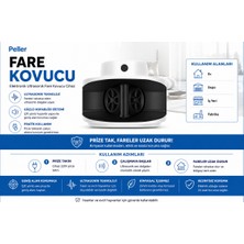 Fare Kovucu Peller Pro Smart One Repeller Ultrasonik-Elektronik Fare Haşere Akrep Yarasa Kovucu