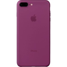 Akıllı Bayi Apple iPhone 8 Plus Kılıf Pp Ultra Ince Kapak - Pembe Aby