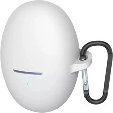Akıllı Bayi Huawei Freebuds 6 Hang Kılıf - Beyaz Aby