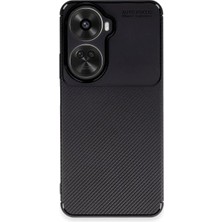 Akıllı Bayi Huawei Nova 12 Se Kılıf Auto Focus Karbon Kapak - Siyah Aby