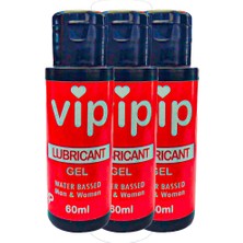 TeknoKapsül Vip Lubrikant Jel Bay Bayan 60 ml x 3 Adet