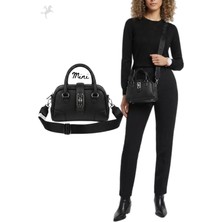 Nas Bag Yeni Sezon Mini Kadın / Kız El, Omuz ve Çapraz Askılı Çanta
