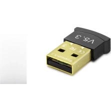 Uslucan Alışveriş USB Bluetooth Adaptör 5.3 Siyah HD9007