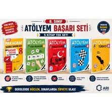 8. Sınıf Atölyem Başarı Seti 5’li – Paragraf, Türkçe, Matematik, Fen Bilimleri ve Inkılap Tarihi