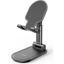 TeknoKapsül Yesido C85 Izgara Klipsli 360 Derece Ayarlanabilir 3.5 Inç-6 Inç Cihazla Uyumlu Telefon Tutucu - Siyah