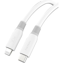 TeknoKapsül Earldom EC-156I Pd 30W Type-C To Lightning 2m Hızlı Şarj Kablosu - Beyaz