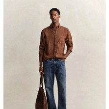 Gant Keten Slim Fit Gömlek