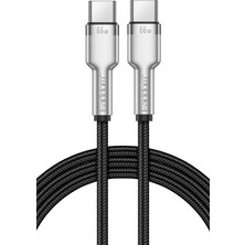 TeknoKapsül Earldom EC-PD01C 1m 66W Type-C To Type-C Pd Hızlı Şarj Kablosu - Siyah