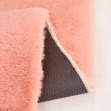 TeknoKapsül Youdayhomecollection Tavşan Poly Peluş Halı Model Oturma Odası Halısı