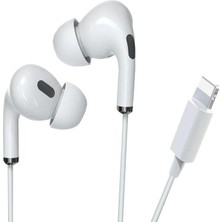 TeknoKapsül Yesido YH34 1.2m Yüksek Baslı Lightning Bluetooth Kablolu Kulaklık - Beyaz