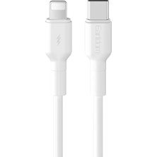 TeknoKapsül Earldom EC-198CL 1m 30W Type-C To Lightning Pd Hızlı Şarj Kablosu - Beyaz