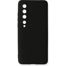 TeknoKapsül Newface Xiaomi Mi 10 Kılıf First Silikon - Siyah