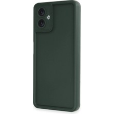 TeknoKapsül Samsung Galaxy A07 4g Viera Silikon - Koyu Yeşil