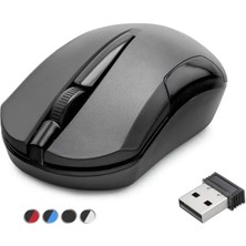 Uslucan Alışveriş Kablosuz Mouse 2.4 Ghz 1600 Dpı Siyah HDX3407