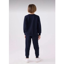 Queen Kids RP3453 Erkek Çocuk Eşofman Takımı Lacivert