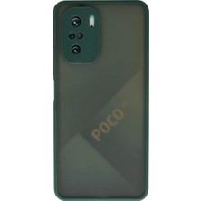 Küçük Hazine Xiaomi Poco F3 Kılıf Montreal Silikon Kapak - Yeşil