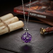 Dükkan Design Mor Frp D20 Mor Zar Kolye