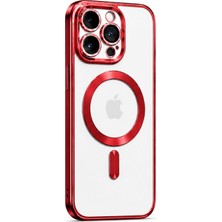 iPhone 15 Pro Max Magsafe Uyumlu Manyetik Korumalı Kılıf