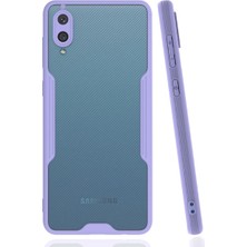 Küçük Hazine Samsung Galaxy A02 Kılıf Platin Silikon - Lila