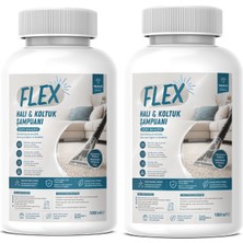 Flex Halı ve Koltuk Şampuanı | İdeal pH | Makinada Kullanıma Uygun | Kumaş Koruma Teknolojisi 2 Adet