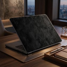 Halfart Kendinden Yapışkanlı Alcantara Laptop Kaplama 48X30 cm Süet Doku Arka Kapak Çizilme Önleyici Koruyucu Skin