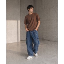Shemard Kahve Regular Fit T-Shirt