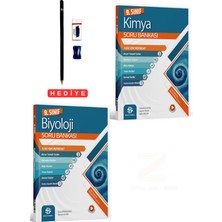 9.sınıf Kimya-Biyoloji Soru Bankası 2 Kitap Set Kalem Seti Hediyeli