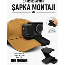 Tofu Şapka Tutacağı/ Djı Osmo Action 3/4/5 Pro Uyumlu