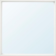 IKEA Modern Beyaz Duvar Aynası 65X65 cm - Duvar/salon Dekoratif Ayna - Şık Modern Tasarım