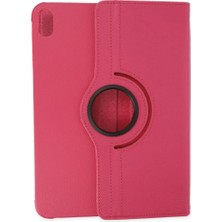 HemenGo Apple iPad 2025 10.9 10.nesil (A16) Kılıf 360 Tablet Deri Kılıf - Pembe