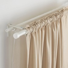 Ikea Räcka Perde Çubuğu , Beyaz, 210-385 cm