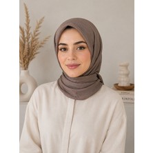 Bambu Kraş Eşarp - Vizon