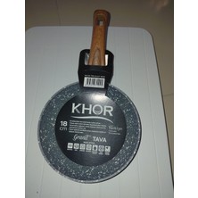 Khor Granit 28CM Tek Kulplu Tava