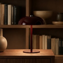 Meturas Dokunmatik LED Masa Lambası 3 Kademeli Şarjlı USB Abajur Modern Minimalist Tasarım Abajur