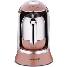 Korkmaz Kahvekolik Otomatik Kahve Makinesi Mocha Krom A860-17