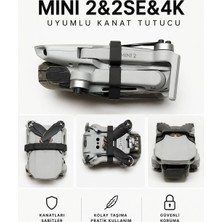 Tofu Djı Mini 2 & 2se & 4K Uyumlu Kanat Tutucu