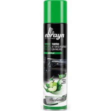 Eva Motors Universal Araç Içi Torpido ve Tüm Araç Içi Plastikler Için Parlatıcı Sprey - Parfümlü Elma 300 ml
