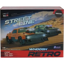 Gees Global DC163A Elektrikli 4x4 Retro 2in1 Yedek Dirft Tererli 50 Km Hız Yapan Prof Araç