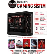 Özlen XXL33 RYZEN 9 9900X RTX 5070 Tİ 16GB 32GB DDR5 RAM 1TB M.2 SSD Üst Seviye Oyuncu Bilgisayarı