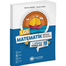 Kafa Dengi Yayınları Kafa Dengi  Çanta   Yayınları  Lgs Matematik      1 Dönem Konular 10   Branş      Denem