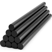 12MM x 300MM Siyah Mum Silikon Çubuk 1 Kg- Tayrex