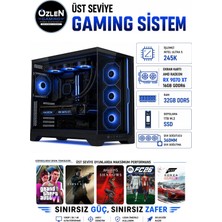 Özlen XXL34 ULTRA 5 245K RX 9070 XT 16GB 32GB DDR5 RAM 1TB M.2 SSD Üst Seviye Oyuncu Bilgisayarı