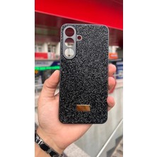 İzel Aksesuar Samsung Galaxy S26 Fe Içi Kadife Taşlı Işıltılı Pırlanta Silikon Kapak Kılıf
