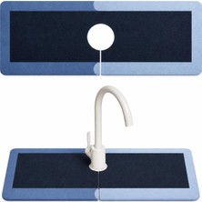 Jetfast Su Emici Sihirli Mutfak Banyo Musluk Matı Lavabo Kenar Matı