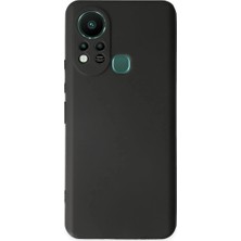 Akıllı Bayi Infinix Hot 11S Kılıf First Silikon - Siyah Aby