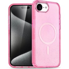 Akıllı Bayi Joko Apple iPhone 16E Star Magsafe Kapak - Pembe Aby