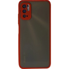 Akıllı Bayi Xiaomi Redmi Note 10 5g Kılıf Montreal Silikon Kapak - Kırmızı Aby